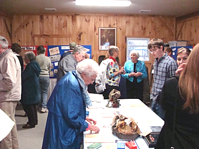 'Defenders of our Freedom' was this year's exhibit by the Lansing Historical Association on display in the Historical Records building. The East Shore Festival Of The Arts
