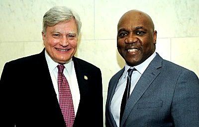 Mike Nozzolio and Thurman Thomas