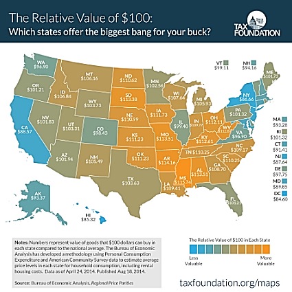 Map by taxfoundation.org taxfoundation_price-parity-2012_425
