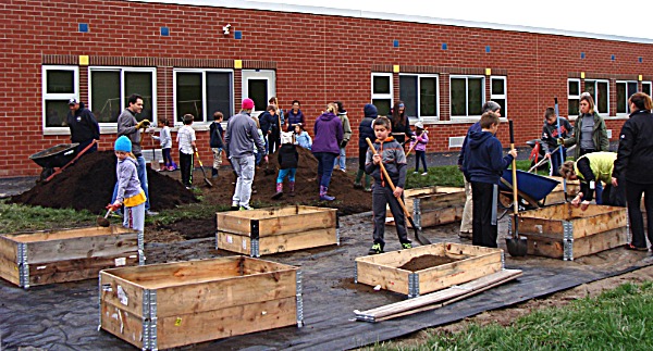 Butterfly Garden, Lansing Elementary School