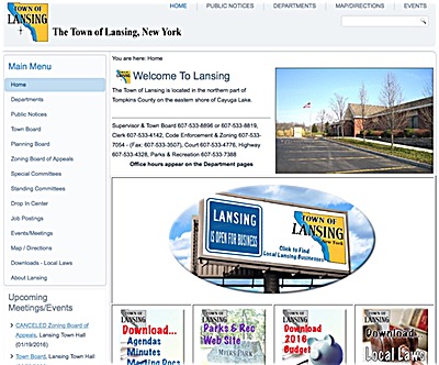 Town Web Site