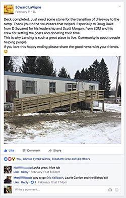 Sheelchair Accessible Deck