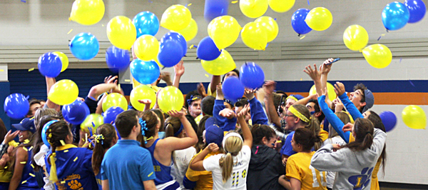 lhs BlueRibbon2017 Pep Rally