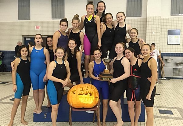 Photo by Shelly Matheny swim girls IAC