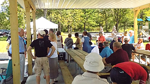 Village of Lansing Dedicates Three Parks