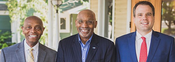 Cal Walker, James Brown, Jason Moore unitedway volunteerrleader