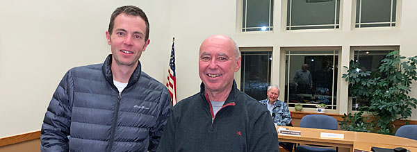 Simon Moll (left) and Randy Smith Simon Moll (left) and Randy Smith